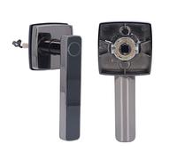 HUSHUI Serrure de Porte à Empreinte Digitale, Serrure à Combinaison Intelligente pour une Utilisation en Intérieur avec un Matériau en Alliage de Zinc et des Fonctionnalités Antivol