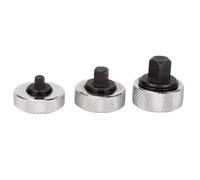 HUSHUI Set à Clés à Cliquet de 3PCS CW CCW 1/2 3/8 1/4in Drive Palm Palm Ratchet Cécrassement pour L'entretien de Réparation de Roue de Montre Automobile