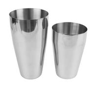 HUSHUI Shaker à Cocktail en Acier Inoxydable, élégant et Durable, pour Barman à Domicile, 800ml et 600ml