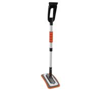 HUSHUI Snom de Neige en Voiture, Gratte-ciel de Glace à Balai en Alliage en Alliage en Aluminium avec Poignée Ergonomique et Conception Pliable pour le Pare-brise de Voiture et le (Orange)