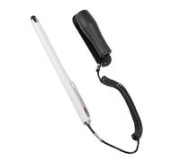 HUSHUI Stylet pour écran Tactile, Stylet Haute sensibilité avec Pointe en Alliage de Zinc et Silicone pour Une écriture Précise, Compatible avec Tablette, Téléphone Portable, Machine de (Blanche)