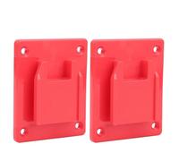 HUSHUI Support de Machine-outil électrique, Accessoire de Perceuse électrique Durable pour M18 18V/20V, ABS + PC, 2 Pièces (Rouge)
