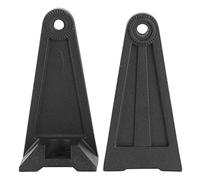 HUSHUI Support de Montage Latéral pour Barre Lumineuse LED, adapté pour Camion Tout-terrain 4x4 SUV ATV Moto, avec Rotation à 360° et Joint en Caoutchouc Anti-vibration