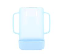 HUSHUI Support de Pochette de Nourriture épreuve le Support de Boîte de Jus de bébé Fuite avec Couvercle de Poignées Faciles (Bleu)