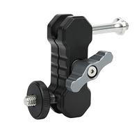 HUSHUI Support de Rotule à Bras Magique en Alliage D'aluminium pour Photographes, Rotation Robuste et Fiable à 360 Degrés, Noir, 1 X unité