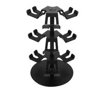 HUSHUI Support de Support de Contrôleur de Jeu Rotatif à 3 Niveaux, Organisateur de Casque de Jeu Pivotant à 360 Degrés avec Base D'alliage en Aluminium Stable, pour Switch Pro et