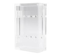 HUSHUI Support de Support de Pinceau 8 Trous épaissis Acryliques Magnéliques Transparents D'extension de Cache-caches Tweezers pour le Salon et à Usage Domestique