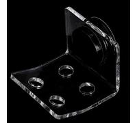 HUSHUI Support de Support de Supports de Corail D'aquarium pour Une Croissance Saine des Fragments et des Boutons de Corail, Conception Acrylique Réglable à 4 Trous (4 Sections)