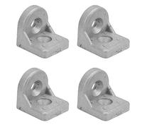 HUSHUI Support D'extrusion de Joint D'angle en Aluminium, Connecteur Solide Résistant à la Chaleur pour Profils de Construction Structurelle 10 Pièces (type 3030)