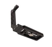 HUSHUI Support en L en Alliage D'aluminium, Plaque de Caméra à Commutation Horizontale Verticale avec Trou de Vis de 1/4" et Tapis Antidérapant, pour S Crane 2 Ronin RS2 RSC2