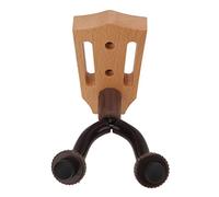 HUSHUI Support Mural pour Guitare, Ensemble de Cintres pour Guitare Basse électrique Acoustique, Couleur Bois, Matériau en Hêtre et en Métal (Modèle de tête de piano classique créatif)