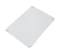 HUSHUI Tableau Blanc de Calendrier Réutilisable, Tableau de Planification en Acrylique Transparent pour Organiser des événements et des Calendriers 13x9,05 Pouces (vierge)