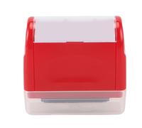 HUSHUI Tampon à Rouleaux D'encre ID Protector, Rouleau de sécurité Portable Ergonomique pour Droite Gauche avec 3 Encres de Recharge, pour Factures Documents D'autorisation des Relevés