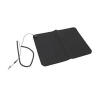 HUSHUI Tapis de Mise à la Terre pour Soulager Le Stress et Augmenter L'énergie, Coussin Multifonctionnel en PU de 11,81 X 15,75 Pouces pour Le Bureau à Domicile
