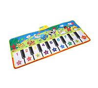 HUSHUI Tapis de Piano Musical pour Enfants Tapis en Polyester Doux et Durable pour L'éducation Précoce des Bébés 53,15 "x 22,83"