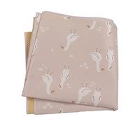 HUSHUI Tapis pour bébé en Polyester Durable, Tapis de Protection Antidérapant pour bébé et Tout-Petit pour Une Aire de Jeu Propre, 110 X 110 Cm