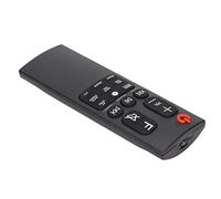 HUSHUI Télécommande de Barre de Son pour Haut-Parleur Intelligent, Matériau ABS de Haute qualité, Remplacement Facile à Utiliser pour Le Divertissement à Domicile, Alimentée par 2 Piles AAA