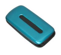 HUSHUI Téléphone à Clapet 2G, Téléphone Portable Double SIM avec écran Couleur 1,77 Pouces, Batterie 1200 MAh, Fonction SOS, Grandes Touches, Lampe de Poche, pour Personnes âgées (Prise UE)