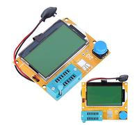 HUSHUI Testeur de Transistor -T4 avec Affichage Graphique pour des Tests Rapides de Composants - 7,3 X 6 X 1,3 Cm, Conception Portable, Idéal pour les Passionnés D'électronique