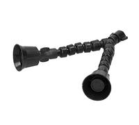 HUSHUI Tête de Buse de Pulvérisation Réglable avec Rotation à 360 Degrés pour un Arrosage Efficace du Jardin et une Utilisation Agricole, Plastique Noir Durable, 1 unité