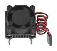 HUSHUI Ventilateur de Refroidissement de Moteur RC avec Alliage D'aluminium de qualité Supérieure pour une Dissipation Thermique Améliorée pour Voiture Télécommandée 1/18 (Noire)