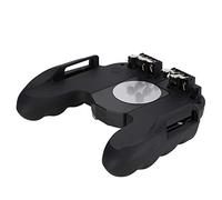 HUSHUI Ventilateur de Refroidissement pour Contrôleur de Jeu Mobile, avec Déclencheurs Mécaniques, pour Jeu sur Smartphone, Noir, adapté aux Téléphones de Moins de 6.5 Pouces