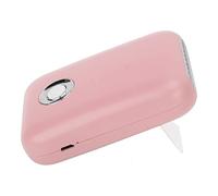 HUSHUI Ventilateur de Sèche-Cils, Mini Sèche-cheveux Portable Rechargeable par USB à 3 Vitesses à Faible Bruit avec Support en T Pliable, pour le Séchage de la Colle D'extension de Cils (Rose)