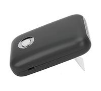 HUSHUI Ventilateur de Sèche-Cils, Mini Sèche-cheveux Portable Rechargeable par USB à 3 Vitesses à Faible Bruit avec Support en T Pliable, pour le Séchage de la Colle D'extension de Cils (Noire)