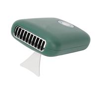 HUSHUI Ventilateur de Sèche-Cils, Mini Sèche-cheveux Portable Rechargeable par USB à 3 Vitesses à Faible Bruit avec Support en T Pliable, pour le Séchage de la Colle D'extension de Cils (Verte)