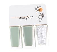 HUSHUI Vernis à Ongles Facile à Décoller, Séchage Rapide et Belles Couleurs pour Femme, Idéal pour le Bal et les Rendez-vous, Lot de 3 (T17)