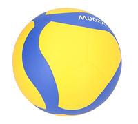 HUSHUI Volleyball Officiel Souple et Durable pour L'entraînement en Intérieur et en Extérieur - Taille Standard 5, Matériau PU et Caoutchouc pour Les âges