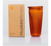 Huskee Renew Range Tasse et couvercle - Ambre et fumée - (170,1 g, 236,8 g, 340,2 g, 473,6 g) (ambre, tasse et couvercle)