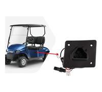 Huskey EZGO 48V Delta-Q Golf Cart Charger Receptacle for 2008-Up RXV and 2014-Up TXT Electric Golf Carts, Replaces OEM Part # 602529, 613304, After-Market Reference # 8054