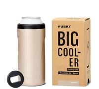 Huski Glacière pour grandes canettes | Refroidisseur de bière et boissons énergisantes de qualité supérieure avec ouvre-bouteille amovible 3 en 1 | Triple isolation | Garde les canettes jusqu'à 10