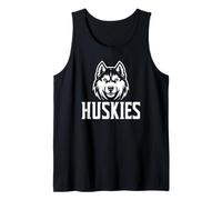 Huskies Mascot 2 pour Joueurs et Fans Débardeur