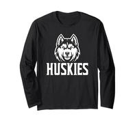 Huskies Mascot 2 pour Joueurs et Fans Manche Longue