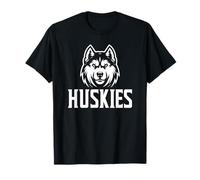 Huskies Mascot 2 pour Joueurs et Fans T-Shirt