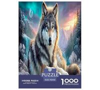 Husky 1000 Pièces Animaux Puzzle Défi Jouet Jeu Familial Puzzles Décorationd’intérieur Adultes Art Mural Cadeau 70x50cm/1000pcs