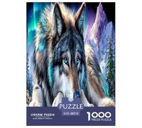 Husky 1000 Pièces Animaux Puzzle Défi Jouet Jeu Impossible Décoration D'intérieur Et Enfants À Partir De 14+ Ans Art Mural Cadeau 52x38cm/1000pcs