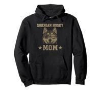 Husky de Sibérie 4 juillet Patriotique USA Dog Mom Lover Women Sweat à Capuche