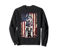 Husky de Sibérie amusant pour hommes, femmes, enfants, amoureux des chiens Sweatshirt