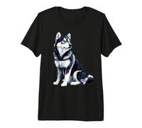 Husky de Sibérie T-Shirt Haut de Gamme