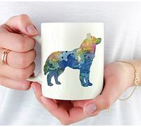 Husky De Sibérie Tasse À Café Durable Tasse À Thé Céramique Mug Idée Cadeau Pour Bureau Collègue Anniversaire 330Ml