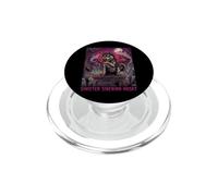 Husky de Sibérie Zombie Loup-Garou Mort-Vivant Effrayant Horreur PopSockets PopGrip pour MagSafe
