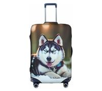 Husky Dog Housse de protection lavable avec fermeture éclair dissimulée pour 45,7 à 81,3 cm