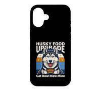 Husky Food Upgrade Gamelle pour Chat Now Mine Coque pour iPhone 16