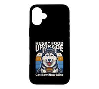 Husky Food Upgrade Gamelle pour Chat Now Mine Coque pour iPhone 16 Plus