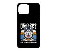 Husky Food Upgrade Gamelle pour Chat Now Mine Coque pour iPhone 16 Pro Max