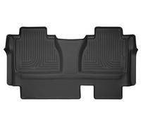 Husky Liners - 53851 Compatible avec Toyota Tundra 2014-19 Double Cab X-act Contour Tapis de Sol 2ème siège (Couverture complète) Noir