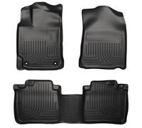 Husky Liners 98901 WeatherBeater Combination Front & 2ND Seat Floor Liners - (3 PCS) by Husky Liners